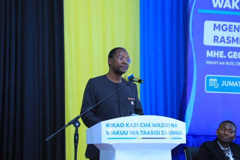 WAZIRI SIMBACHAWENE:SERIKALI YAIMARISHA MIFUMO USIMAMIZI RASILIMALIWATU