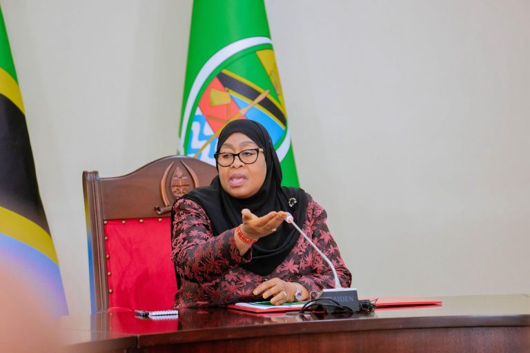 RAIS SAMIA AZUNGUNZA NA WAJUMBE WA WAKALA WA UWEZESHAJI ZANZIBAR (ZEEA)