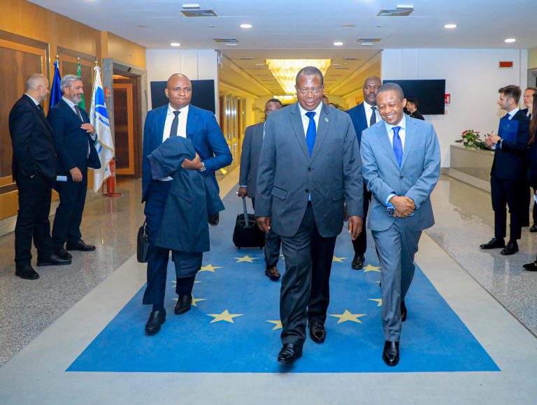 MAKAMU WA RAIS AKIWASILI NCHINI ITALIA