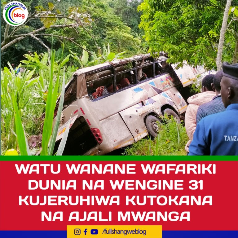 WATU WANANE WAFARIKI DUNIA NA WENGINE 31 KUJERUHIWA KUTOKANA NA AJALI MWANGA
