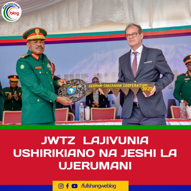 JWTZ  LAJIVUNIA USHIRIKIANO NA JESHI LA UJERUMANI