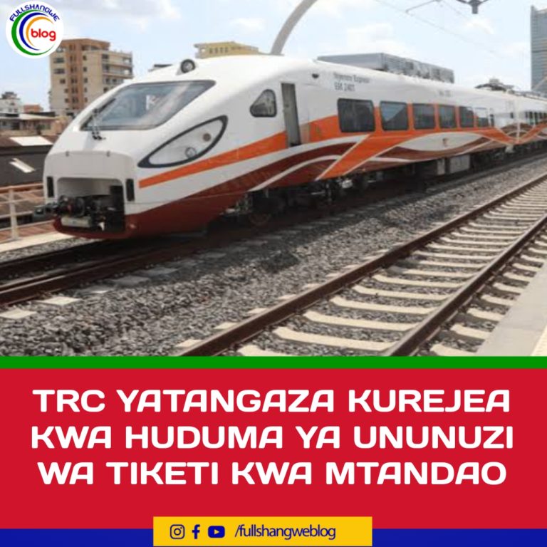 TRC YATANGAZA KUREJEA KWA HUDUMA YA UNUNUZI WA TIKETI KWA MTANDAO