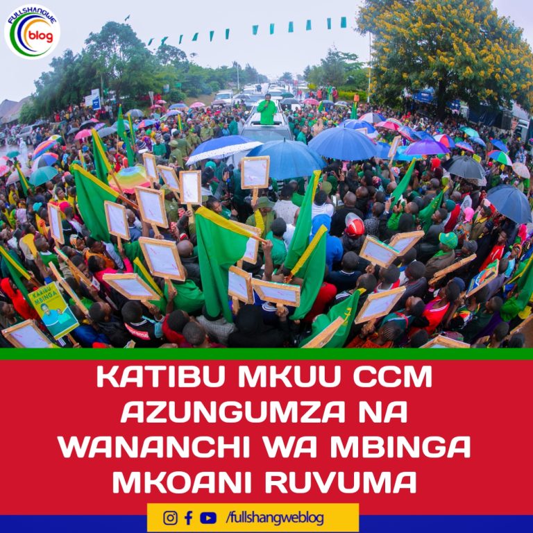 KATIBU MKUU CCM AZUNGUMZA NA WANANCHI WA MBINGA MKOANI RUVUMA