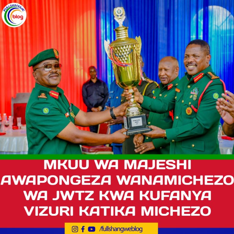 MKUU WA MAJESHI AWAPONGEZA WANAMICHEZO WA JWTZ KWA KUFANYA VIZURI KATIKA MICHEZO