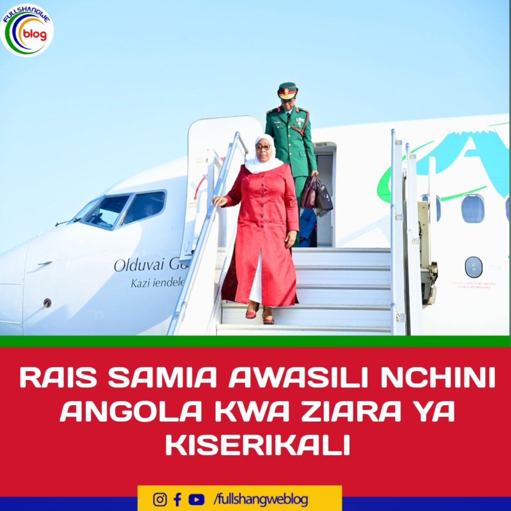 RAIS SAMIA AWASILI NCHINI ANGOLA KWA ZIARA YA KISERIKALI
