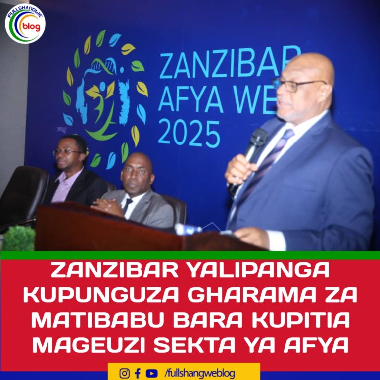ZANZIBAR YALIPANGA KUPUNGUZA GHARAMA ZA MATIBABU BARA KUPITIA MAGEUZI SEKTA YA AFYA