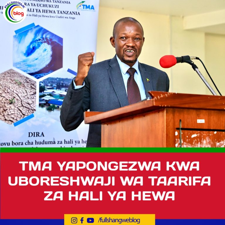 TMA YAPONGEZWA KWA UBORESHWAJI WA TAARIFA ZA HALI YA HEWA