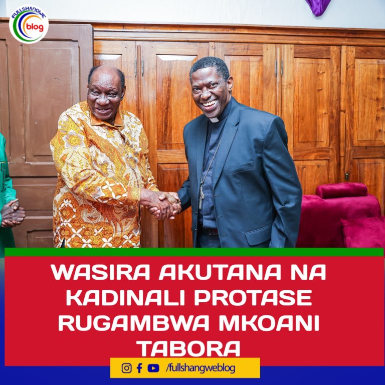 WASIRA AKUTANA NA KADINALI PROTASE RUGAMBWA MKOANI TABORA