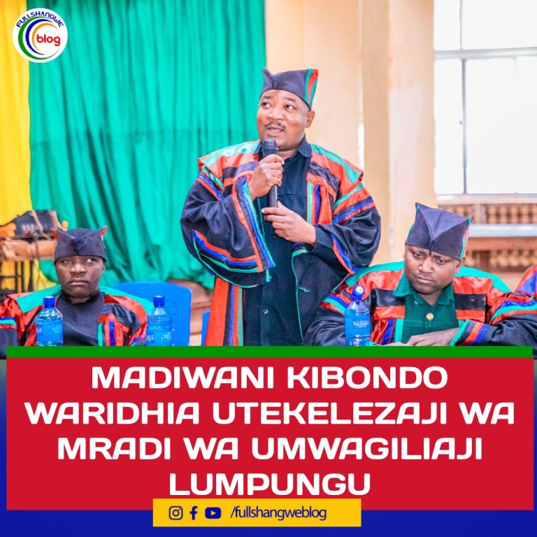 MADIWANI KIBONDO WARIDHIA UTEKELEZAJI WA MRADI WA UMWAGILIAJI LUMPUNGU