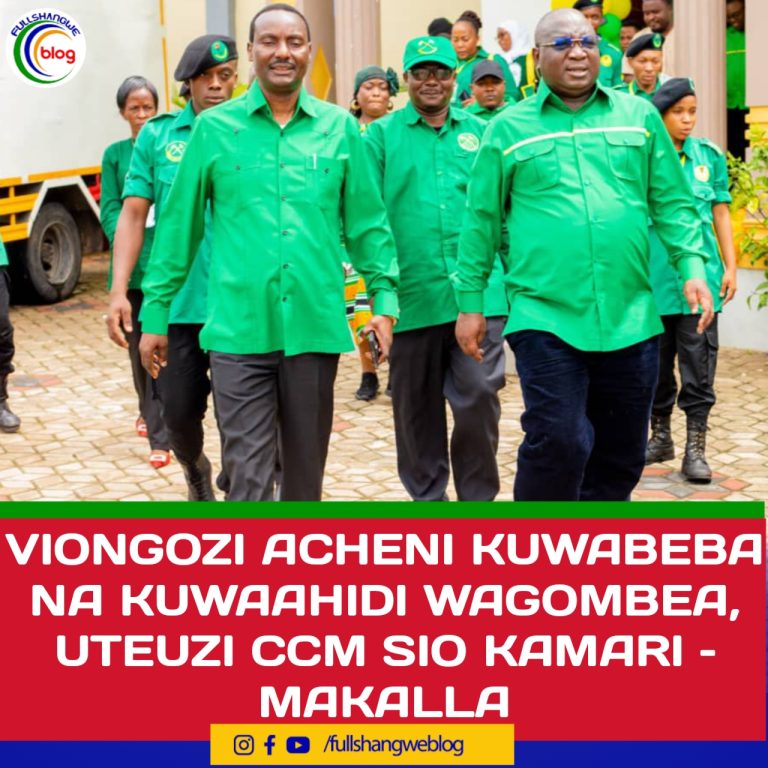 VIONGOZI ACHENI KUWABEBA NA KUWAAHIDI WAGOMBEA, UTEUZI CCM SIO KAMARI – MAKALLA