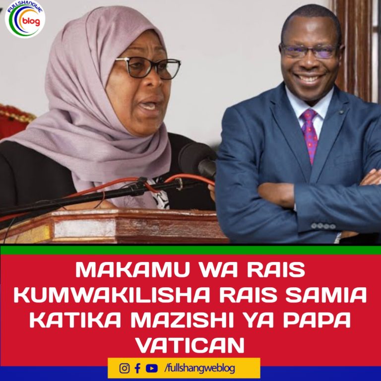 MAKAMU WA RAIS KUMWAKILISHA RAIS SAMIA KATIKA MAZISHI YA PAPA VATICAN
