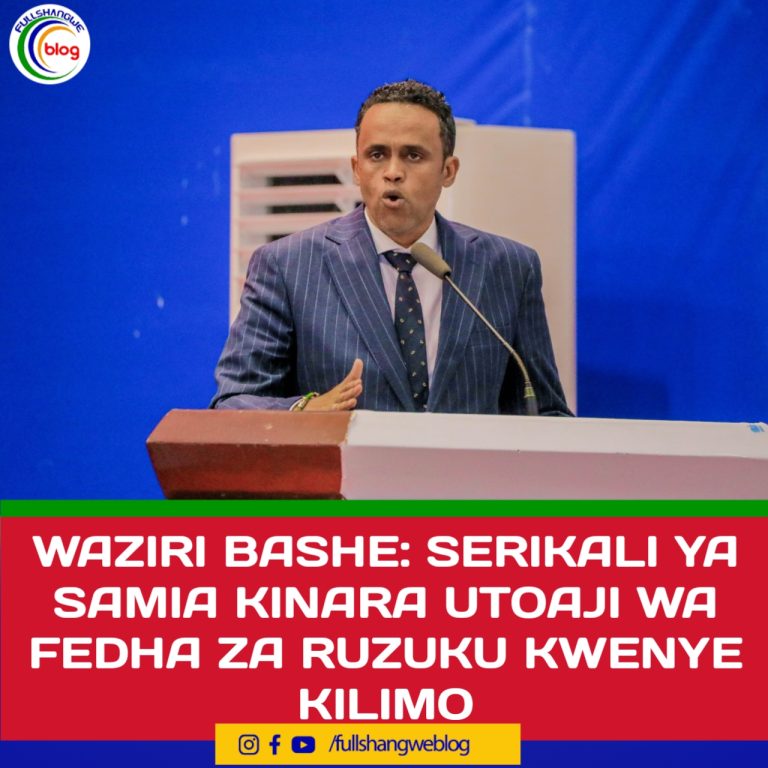 WAZIRI BASHE: SERIKALI YA SAMIA KINARA UTOAJI WA FEDHA ZA RUZUKU KWENYE KILIMO