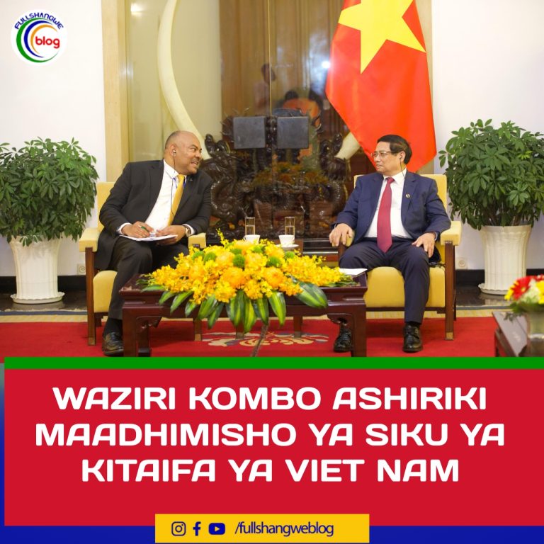 WAZIRI KOMBO ASHIRIKI MAADHIMISHO YA SIKU YA KITAIFA YA VIET NAM