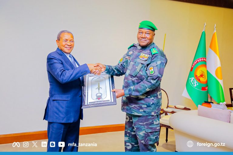 RAIS MSTAAFU DKT. KIKWETE AWASILISHA UKUMBE MAALUM KWA RAIS WA NIGER