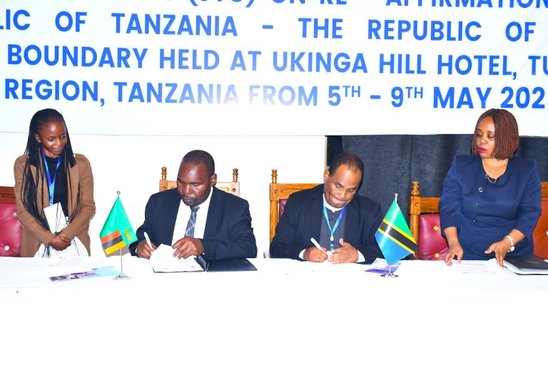 TANZANIA NA ZAMBIA ZAKUBALIANA KUIMARISHA MPAKA WA KIMATAIFA