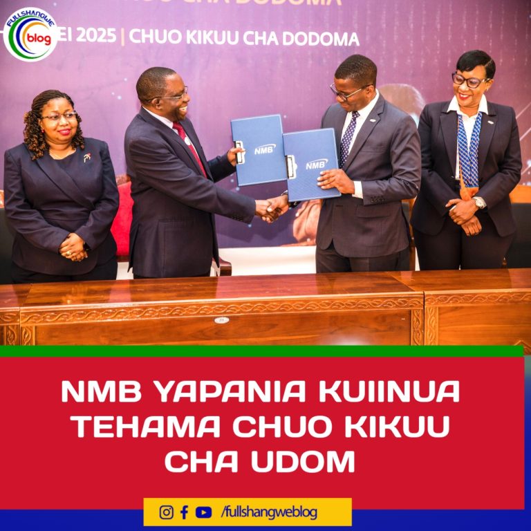 NMB YAPANIA KUIINUA TEHAMA CHUO KIKUU CHA UDOM
