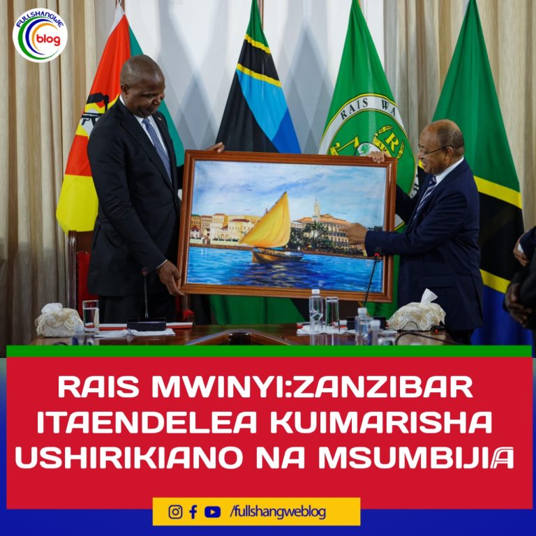 RAIS MWINYI:ZANZIBAR ITAENDELEA KUIMARISHA USHIRIKIANO NA MSUMBIJI 