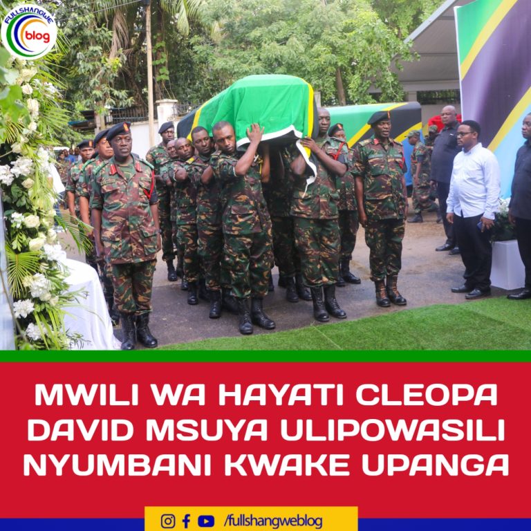 MWILI WA HAYATI CLEOPA DAVID MSUYA ULIPOWASILI NYUMBANI KWAKE UPANGA