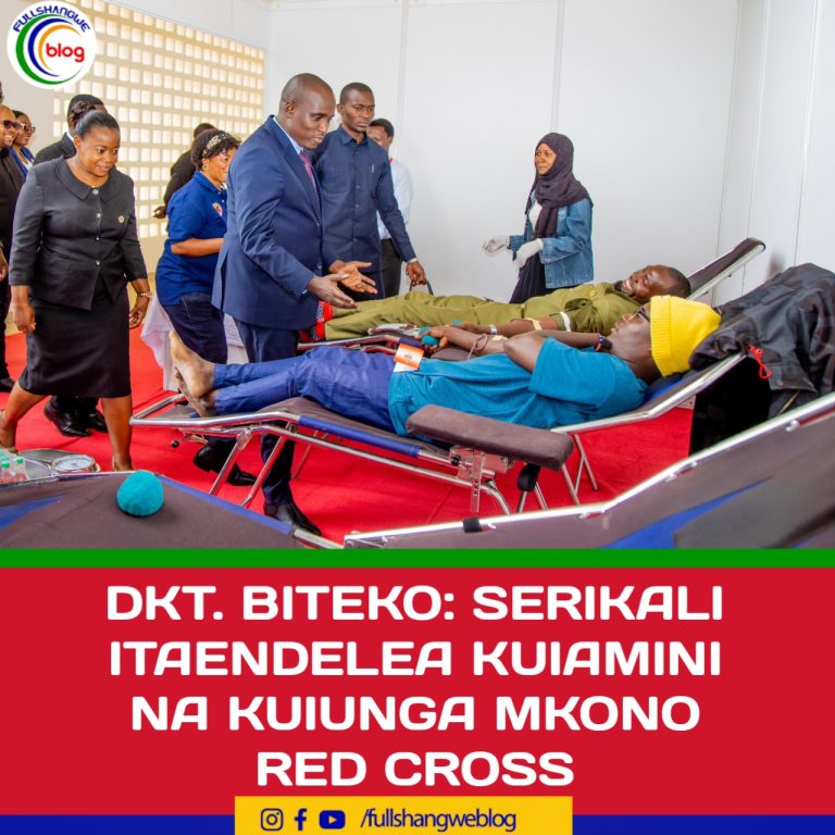 DKT. BITEKO: SERIKALI ITAENDELEA KUIAMINI NA KUIUNGA MKONO RED CROSS