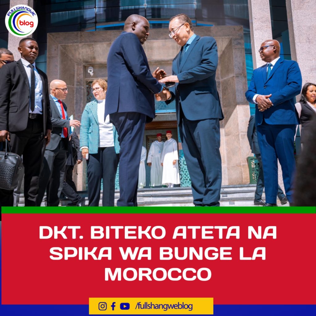 DKT. BITEKO ATETA NA SPIKA WA BUNGE LA MOROCCO