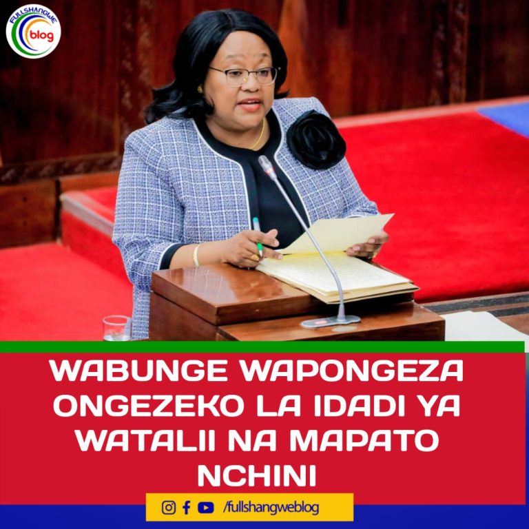WABUNGE WAPONGEZA ONGEZEKO LA IDADI YA WATALII NA MAPATO NCHINI