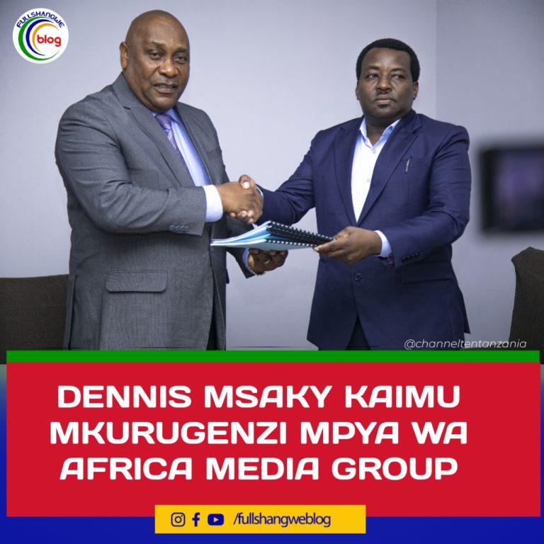 DENNIS MSAKY KAIMU MKURUGENZI MPYA WA AFRICA MEDIA GROUP