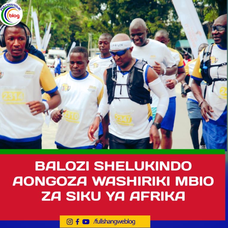 BALOZI SHELUKINDO AONGOZA WASHIRIKI MBIO ZA SIKU YA AFRIKA