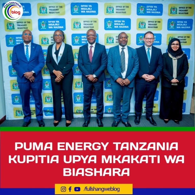 PUMA ENERGY TANZANIA KUPITIA UPYA MKAKATI WA BIASHARA