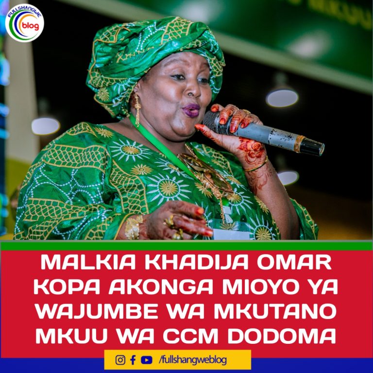 MALKIA KHADIJA KOPA AKONGA MIOYO YA WAJUMBE WA MKUTANO MKUU WA CCM DODOMA