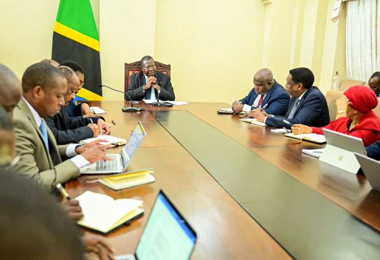 MAKAMU WA RAIS AFANYA MAZUNGUMZO NA TUME YA RAIS YA MABORESHO YA KODI