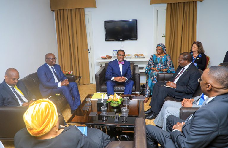 MAKAMU WA RAIS AFANYA MAZUNGUMZO NA DKT ADESINA