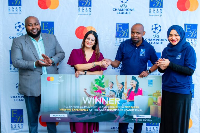 BENKI YA EXIM YATANGAZA MSHINDI WA KAMPENI YA ‘UEFA’ PRICELESS’ KUPITIA EXIM MASTER CARD
