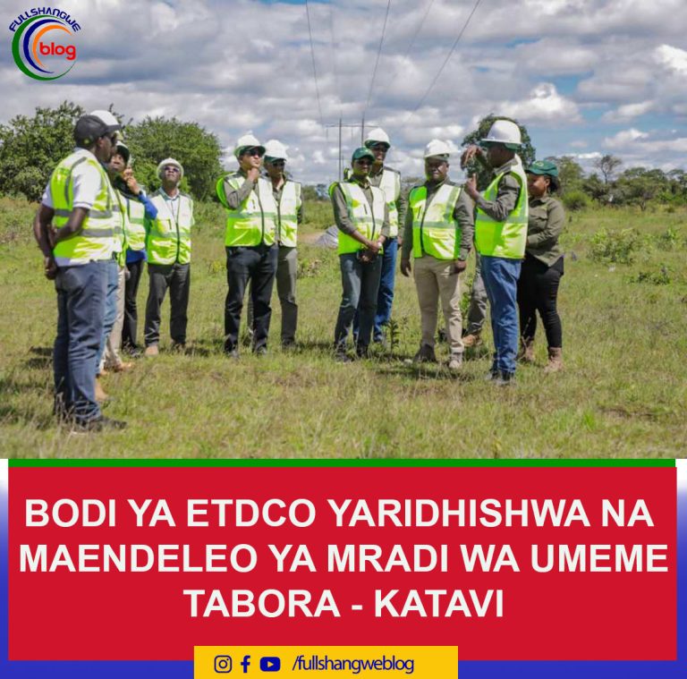 BODI YA ETDCO YARIDHISHWA NA MAENDELEO YA MRADI WA UMEME TABORA – KATAVI
