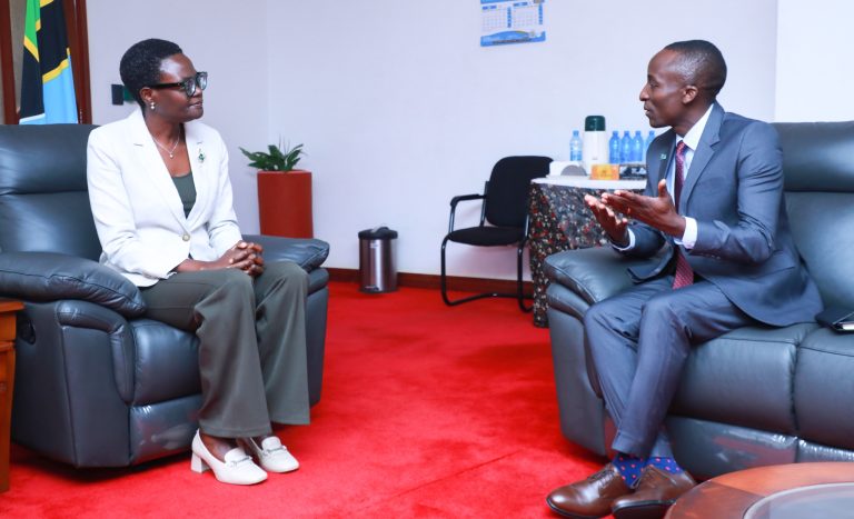 SPIKA WA BUNGE LA TANZANIA AKUTANA NA KATIBU MKUU MPYA WA FP-ICGLR