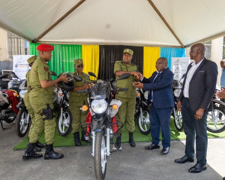 GGML WATOA MSAADA WA PIKIPIKI 15 KWA JESHI LA POLISI KUIMARISHA USALAMA