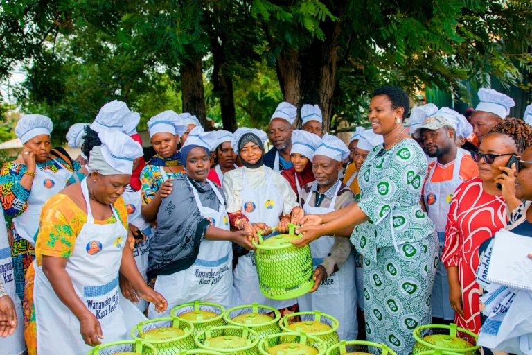 MBUNGE REGINA NDEGE AGAWA NISHATI SAFI KWA MAMA LISHE NA BABA LISHE MAGUGU