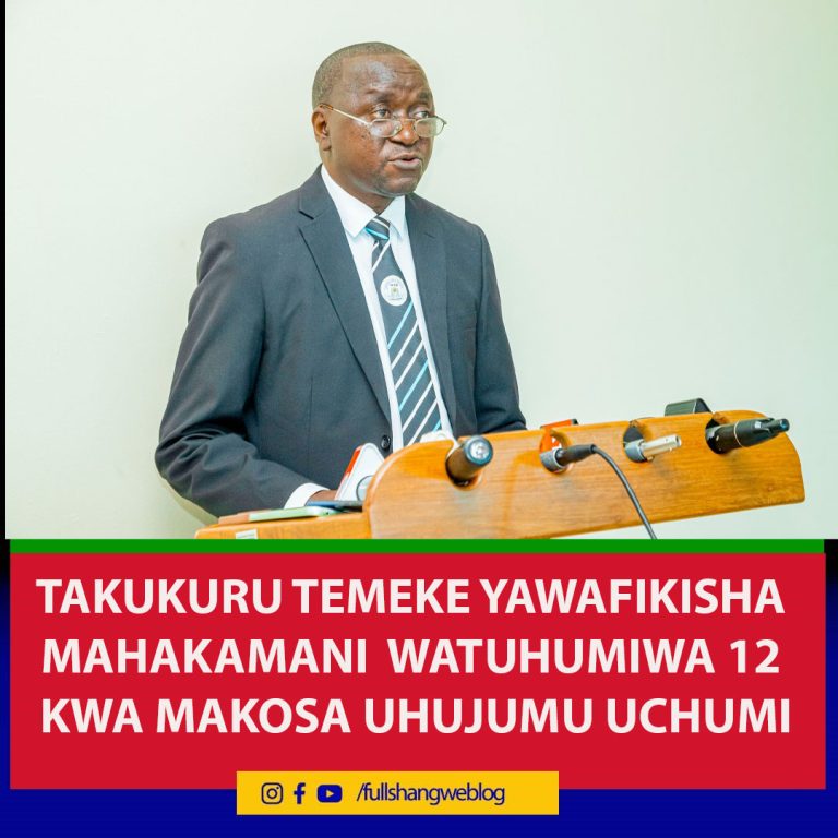 TAKUKURU TEMEKE YAWAFIKISHA MAHAKAMANI WATUHUMIWA 12 KWA MAKOSA UHUJUMU UCHUMI