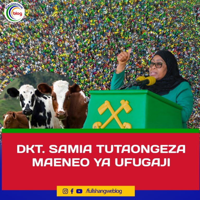 DKT. SAMIA TUTAONGEZA MAENEO YA UFUGAJI