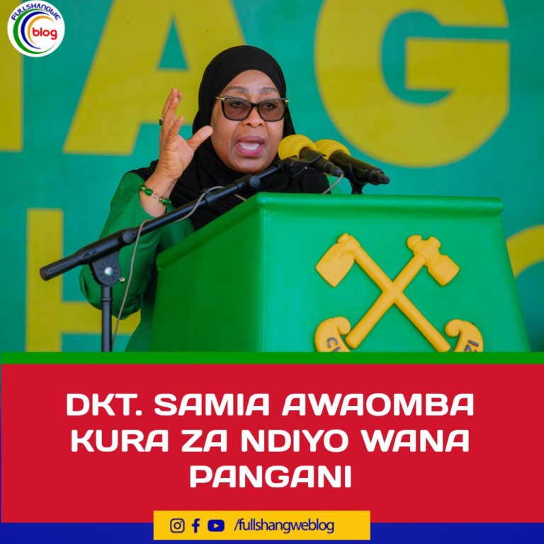 DKT. SAMIA AWAOMBA KURA ZA NDIYO WANA PANGANI