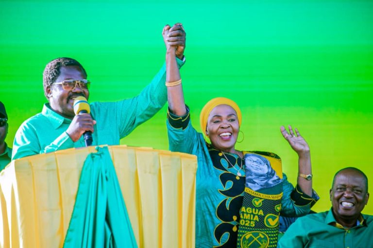 KISHINDO CHA BALOZI DK.NCHIMBI AKIWANADI WAGOMBEA UBUNGE CCM DAR