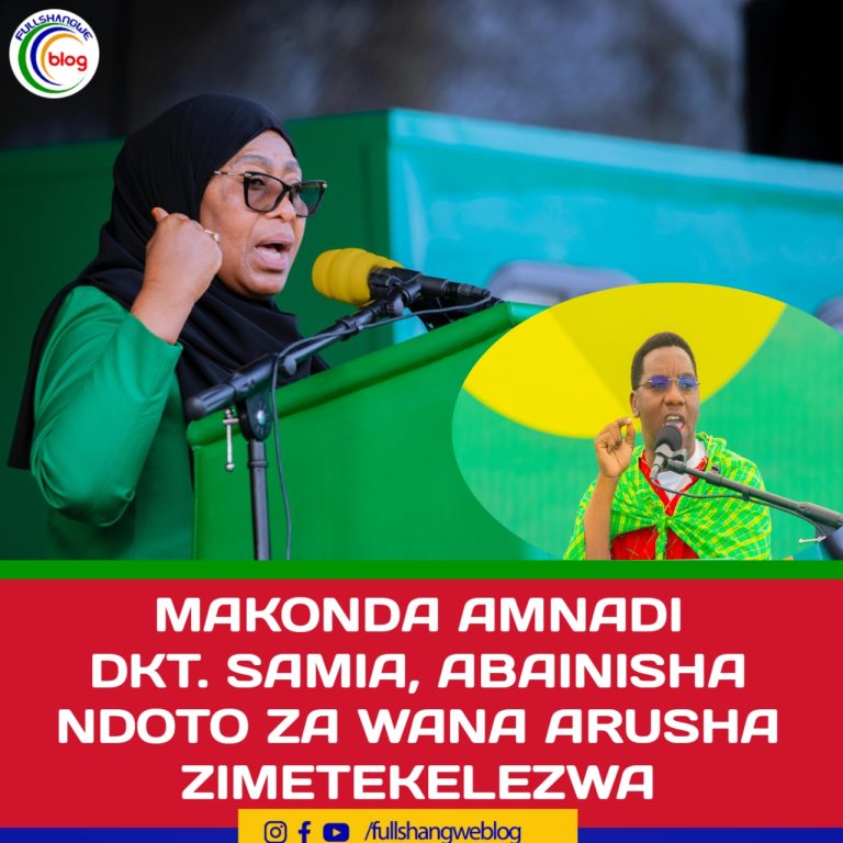 MAKONDA AMNADI DKT. SAMIA, ABAINISHA NDOTO ZA WANA ARUSHA ZIMETEKELEZWA