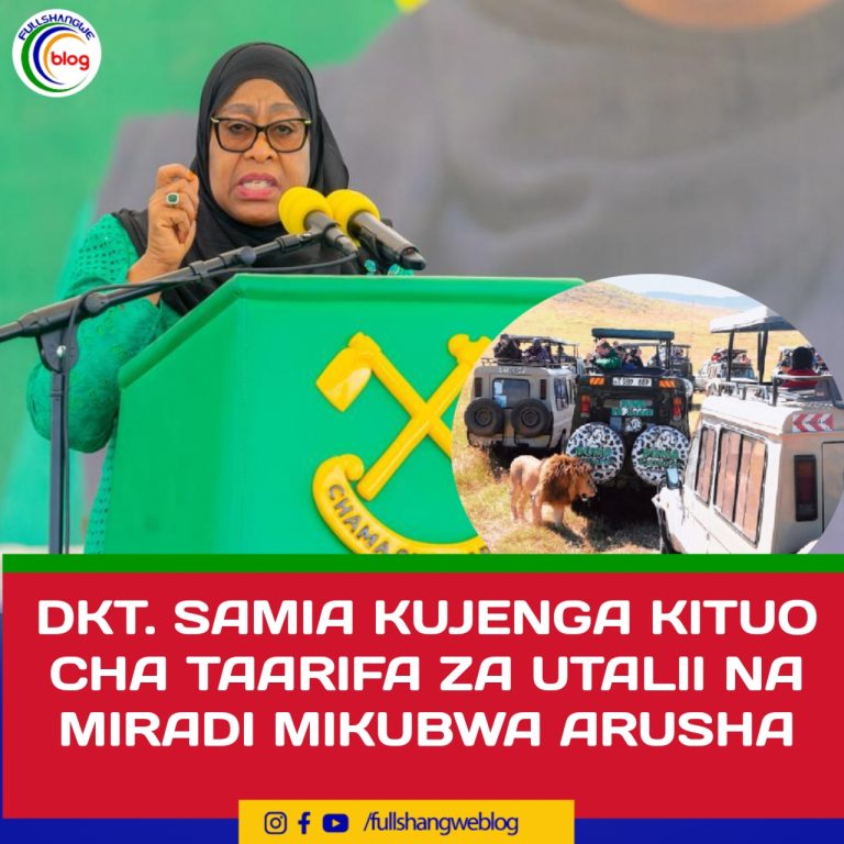 DKT. SAMIA KUJENGA KITUO CHA TAARIFA ZA UTALII NA MIRADI MIKUBWA ARUSHA