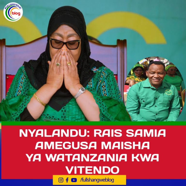 NYALANDU: RAIS SAMIA AMEGUSA MAISHA YA WATANZANIA KWA VITENDO