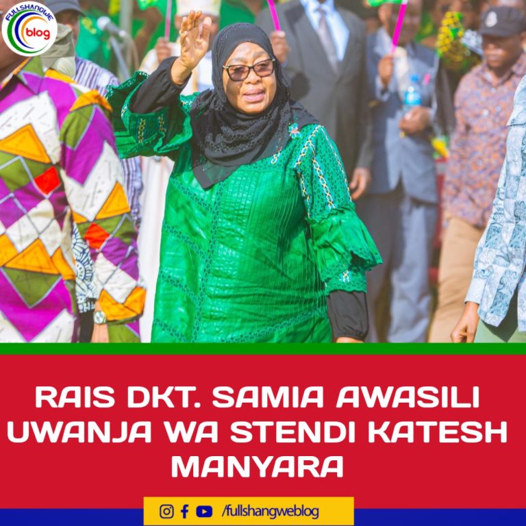 RAIS DKT. SAMIA AWASILI UWANJA WA STENDI KATESH MANYARA