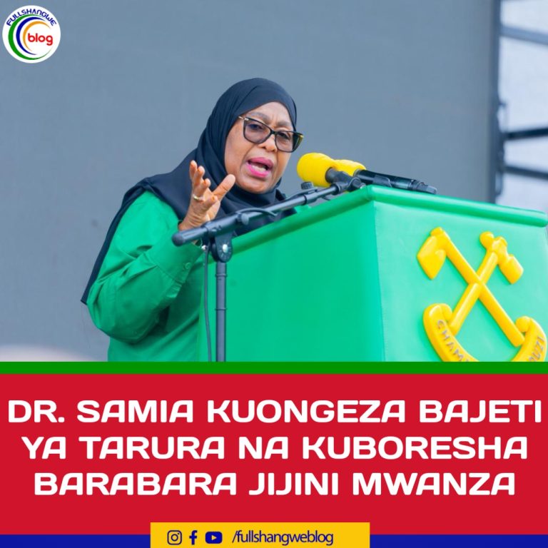 DR. SAMIA  KUONGEZA BAJETI YA TARURA NA KUBORESHA BARABARA JIJINI MWANZA