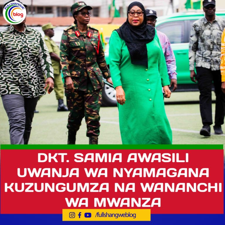 DKT. SAMIA AWASILI UWANJA WA NYAMAGANA KUZUNGUMZA NA WANANCHI WA MWANZA