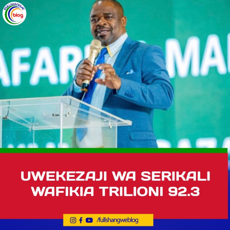 UWEKEZAJI WA SERIKALI WAFIKIA TRILIONI 92.3