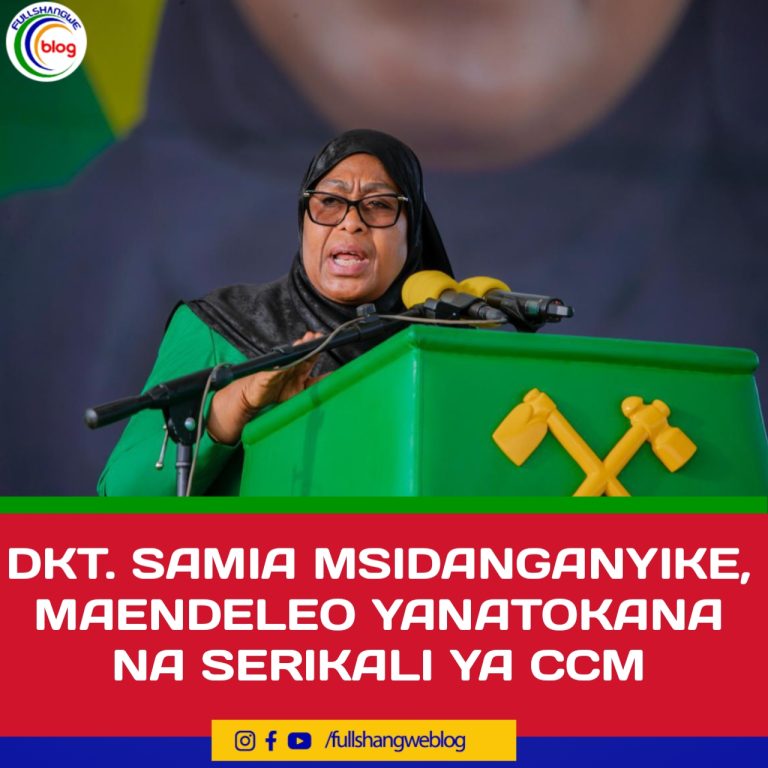 DKT. SAMIA MSIDANGANYIKE, MAENDELEO YANATOKANA NA SERIKALI YA CCM