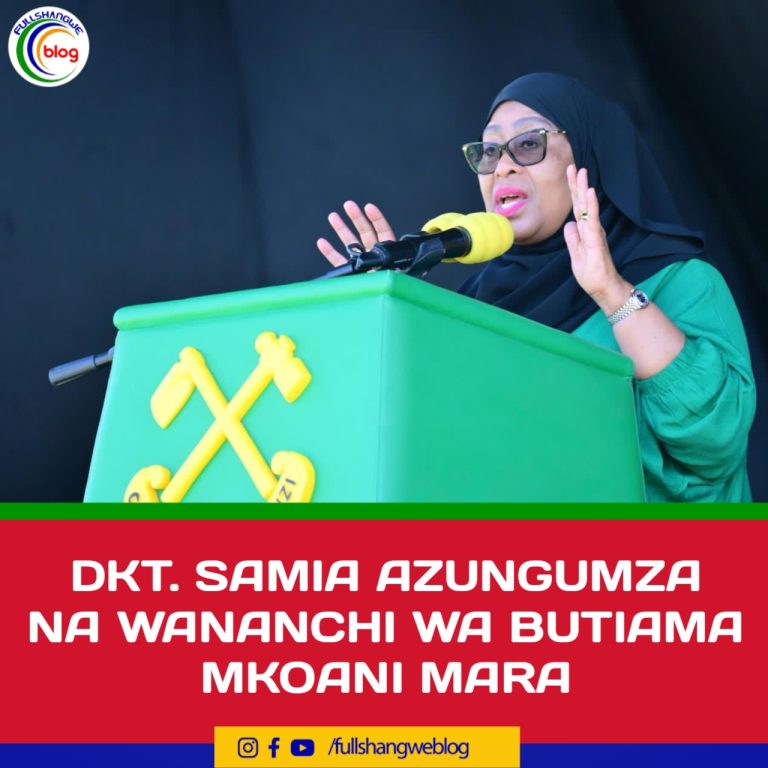 DKT. SAMIA AZUNGUMZA NA WANANCHI WA BUTIAMA MKOANI MARA