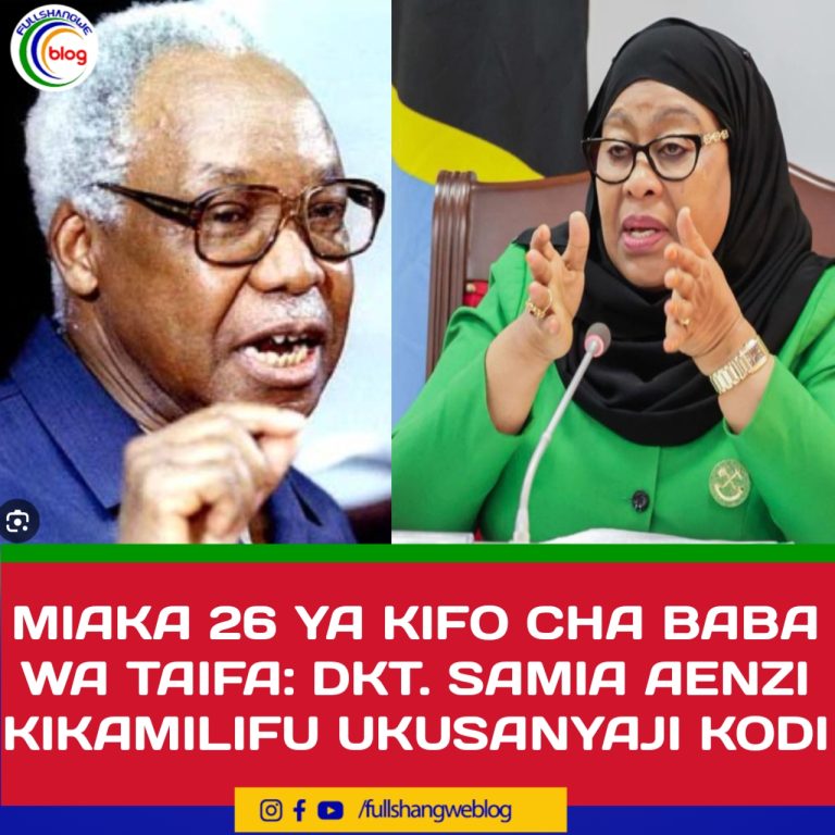 DKT. SAMIA AMUENZI MWALIMU NYERERE KWA VITENDO